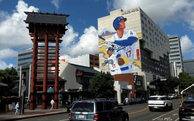 大谷翔平壁畫及道奇紀念品店採購-每日行程圖片