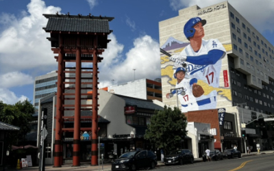 大谷翔平壁畫及道奇紀念品店-每日行程圖片